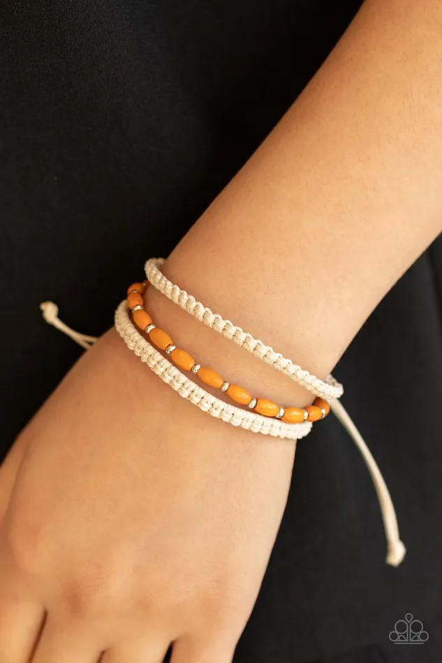 Bracelets Paparazzi Jewelry Paparazzi Bracelet Refreshingly Rural Orange