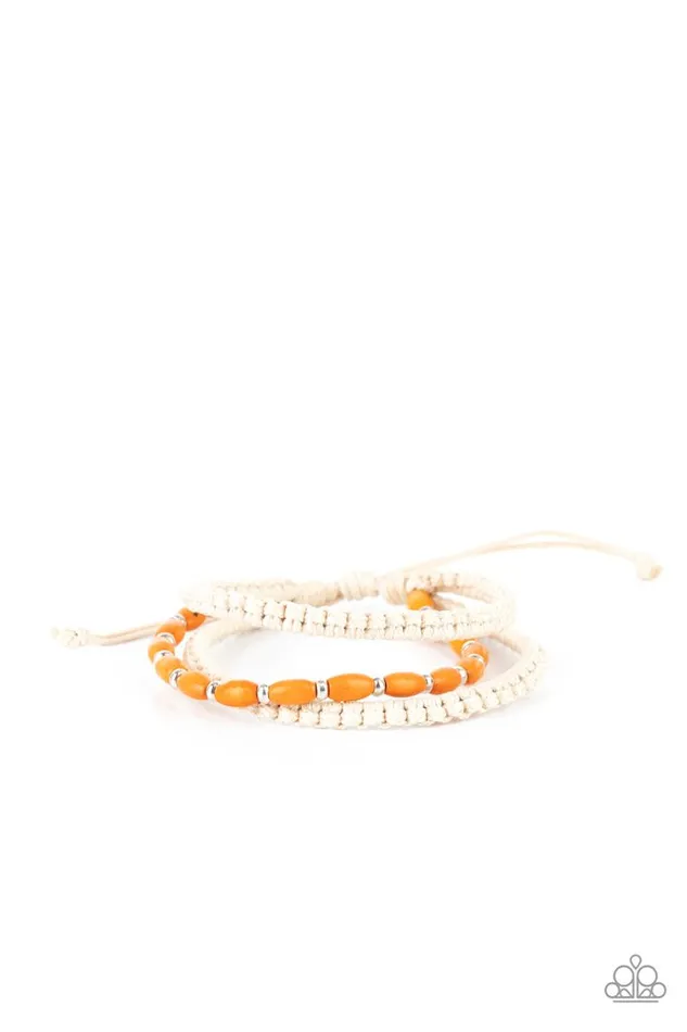 Bracelets Paparazzi Jewelry Paparazzi Bracelet Refreshingly Rural Orange Bracelets Paparazzi Jewelry Paparazzi Bracelet Refreshingly Rural Orange