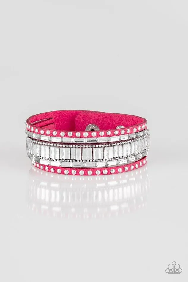 Bracelets Paparazzi Jewelry Paparazzi Bracelet Rock Star Rocker Pink Bracelets Paparazzi Jewelry Paparazzi Bracelet Rock Star Rocker Pink