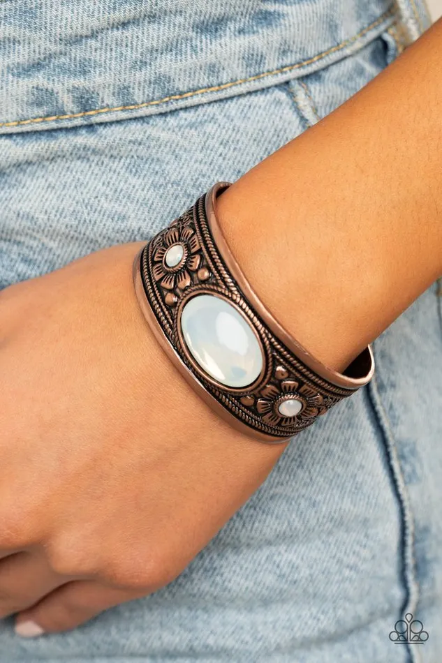 Bracelets Paparazzi Jewelry Paparazzi Bracelet Sage Sanctuary Copper