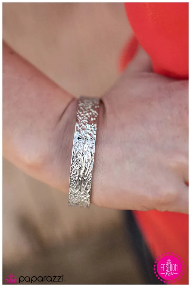 Bracelets Paparazzi Jewelry Paparazzi Bracelet Slim Chance Silver