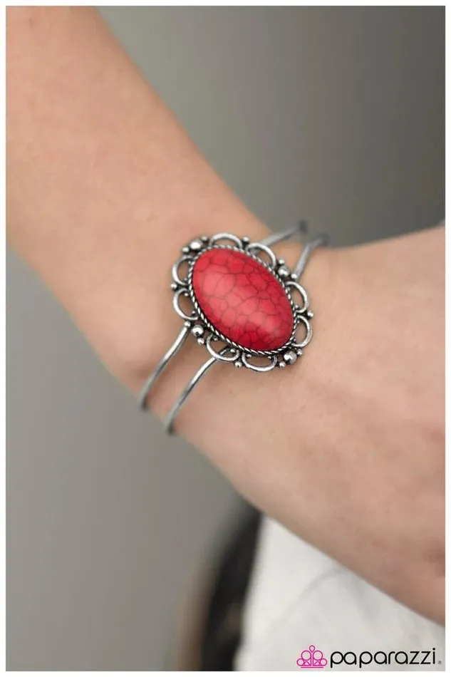 Bracelets Paparazzi Jewelry Paparazzi Bracelet The Grand Canyon Red