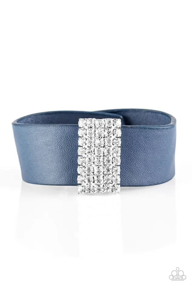 Bracelets Paparazzi Jewelry Paparazzi Bracelet Walk The CATWALK Blue