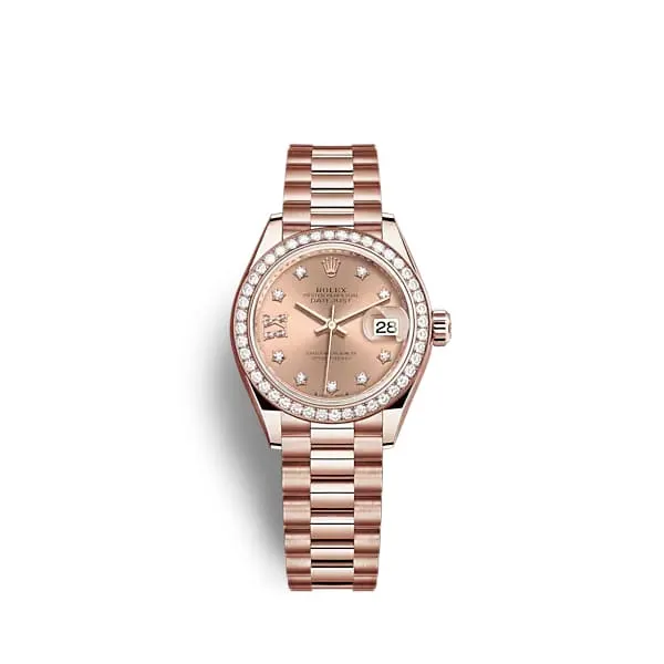 Bracelets Rolex Rolex LadyDatejust 28mm Ref 279135rbr0029 Rose Diamond Dial Diamond Bezel 18K Rose Gold Presidential Bracelet Womens Watch Bracelets Rolex Rolex LadyDatejust 28mm Ref 279135rbr0029 Rose Diamond Dial Diamond Bezel 18K Rose Gold Presidential Bracelet Womens Watch