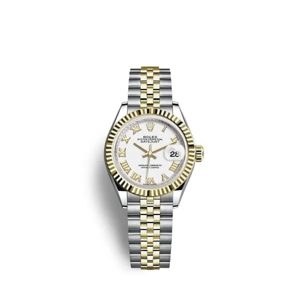 Bracelets Rolex Rolex LadyDatejust 28mm Ref 2791730023 White Roman Dial Two Tone Stainless Steel 18K Yellow Gold Jubilee Bracelet Womens Watch Bracelets Rolex Rolex LadyDatejust 28mm Ref 2791730023 White Roman Dial Two Tone Stainless Steel 18K Yellow Gold Jubilee Bracelet Womens Watch