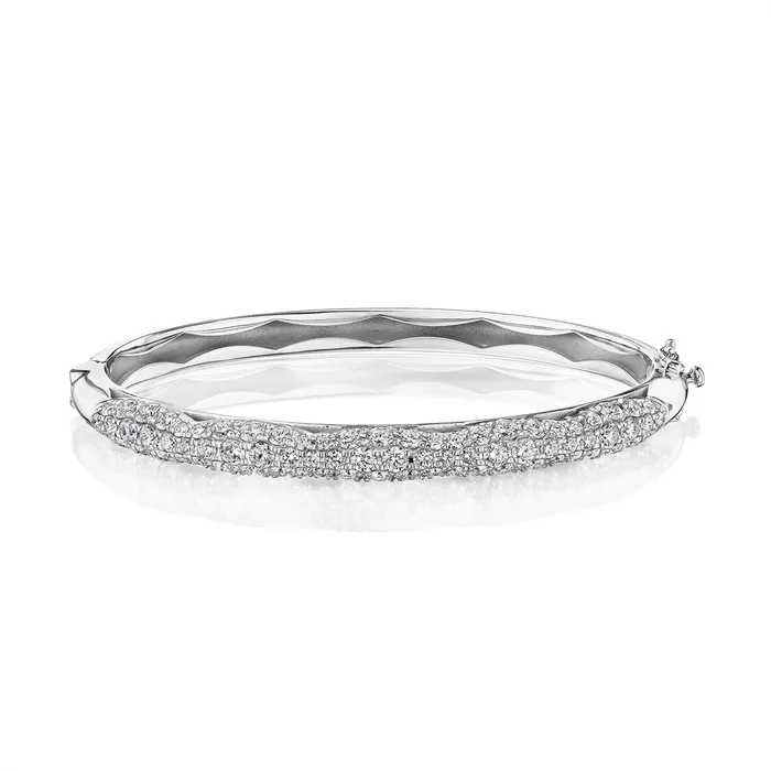 Bracelets Tacori Tacori 18K White Gold Diamond Bracelet