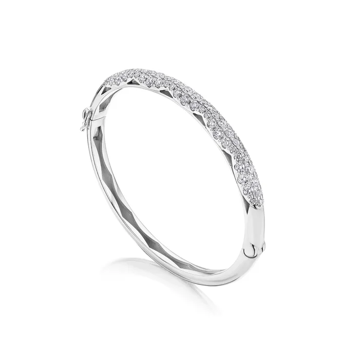 Bracelets Tacori Tacori 18K White Gold Diamond Bracelet