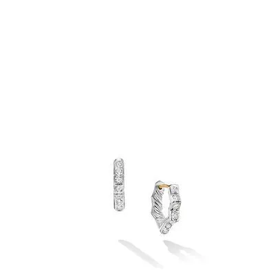 David Yurman Earrings David Yurman 26mm Stax Huggie Earrings