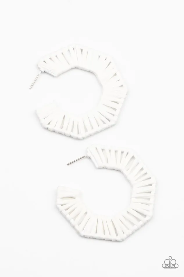 Earrings Paparazzi Earring Fabulously Fiesta White Paparazzi Jewelry Earrings Paparazzi Earring Fabulously Fiesta White Paparazzi Jewelry