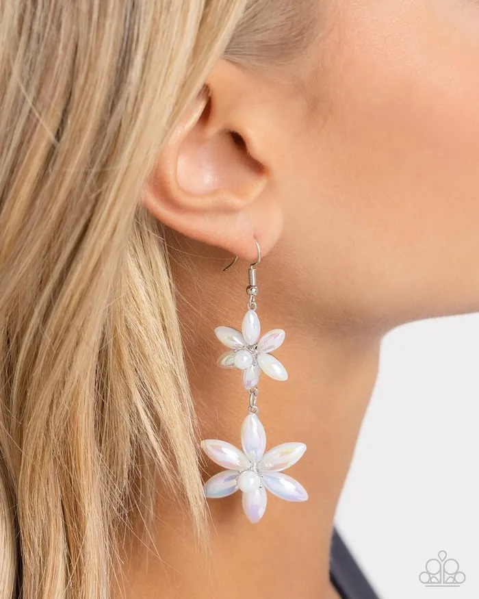 Earrings Paparazzi Earring Pearl Posy White Paparazzi Jewelry