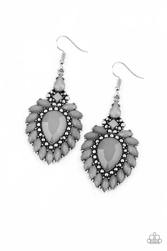 Earrings Paparazzi Earring The LIONESS Den Silver Paparazzi Jewelry Earrings Paparazzi Earring The LIONESS Den Silver Paparazzi Jewelry