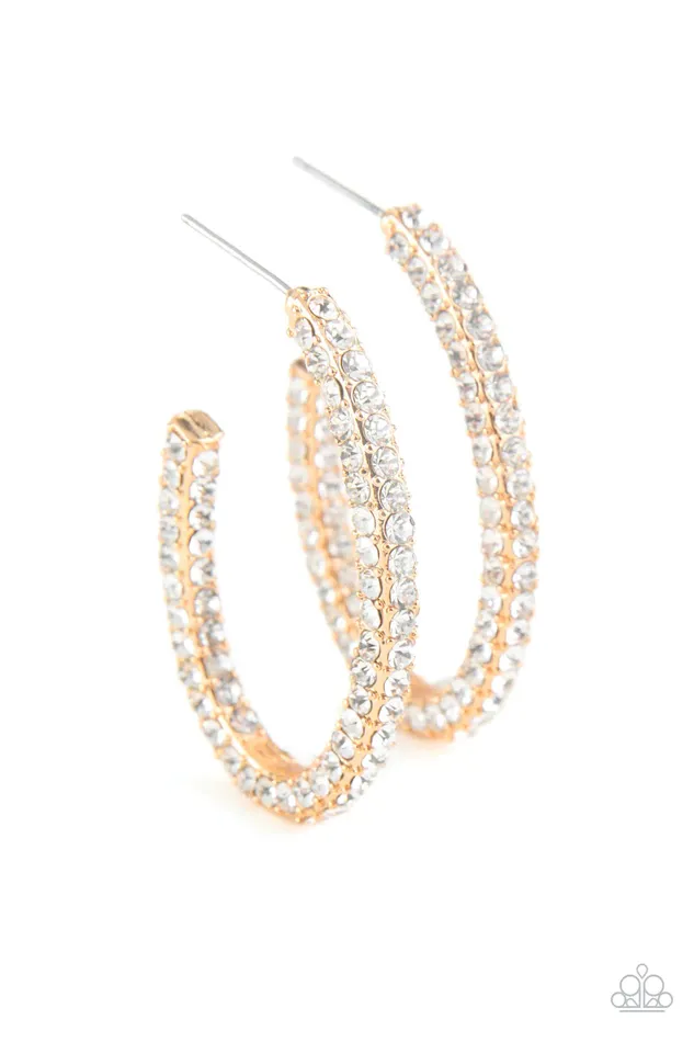 Earrings Paparazzi Jewelry Paparazzi Earring Big Winner Gold