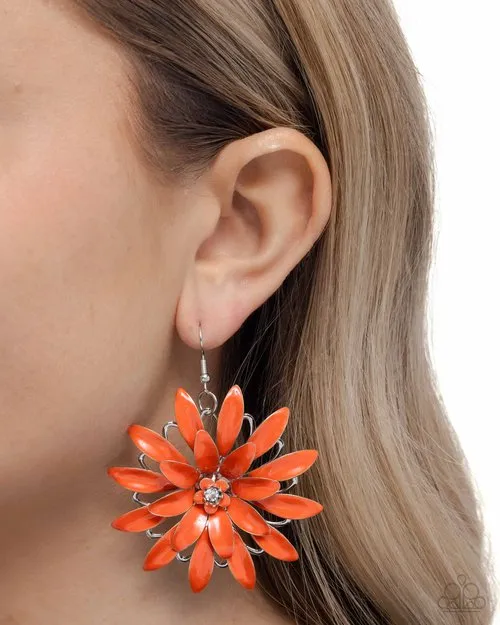 Earrings Paparazzi Jewelry Paparazzi Earring Floral Feeling