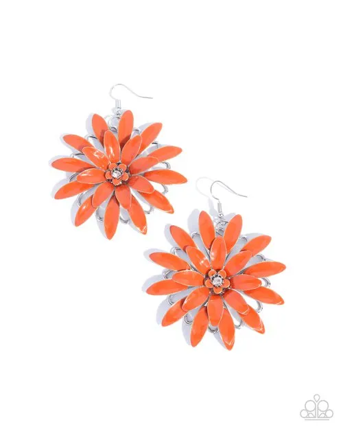 Earrings Paparazzi Jewelry Paparazzi Earring Floral Feeling Earrings Paparazzi Jewelry Paparazzi Earring Floral Feeling