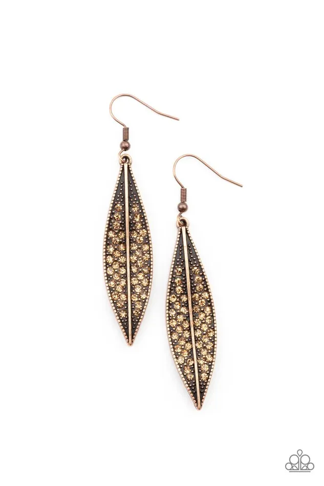 Earrings Paparazzi Jewelry Paparazzi Earring Hearty Harvest Copper Earrings Paparazzi Jewelry Paparazzi Earring Hearty Harvest Copper