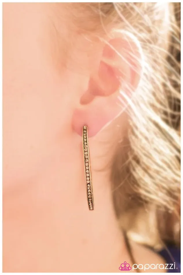 Earrings Paparazzi Jewelry Paparazzi Earring If Looks Could Kill Brass
