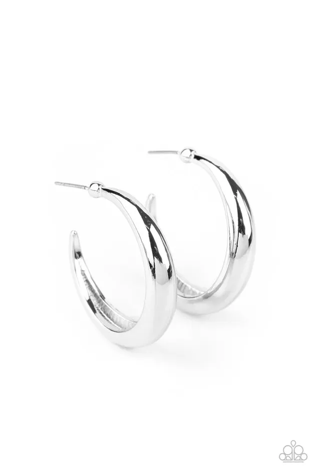 Earrings Paparazzi Jewelry Paparazzi Earring Lay It On Thick Silver Earrings Paparazzi Jewelry Paparazzi Earring Lay It On Thick Silver