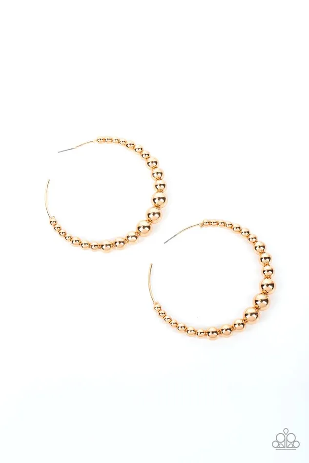 Earrings Paparazzi Jewelry Paparazzi Earring Show Off Your Curves Gold Earrings Paparazzi Jewelry Paparazzi Earring Show Off Your Curves Gold