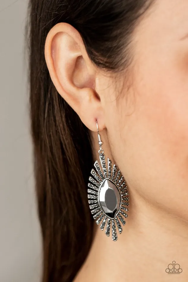 Earrings Paparazzi Jewelry Paparazzi Earring Who Is The FIERCEST Of Them All Silver Earrings Paparazzi Jewelry Paparazzi Earring Who Is The FIERCEST Of Them All Silver