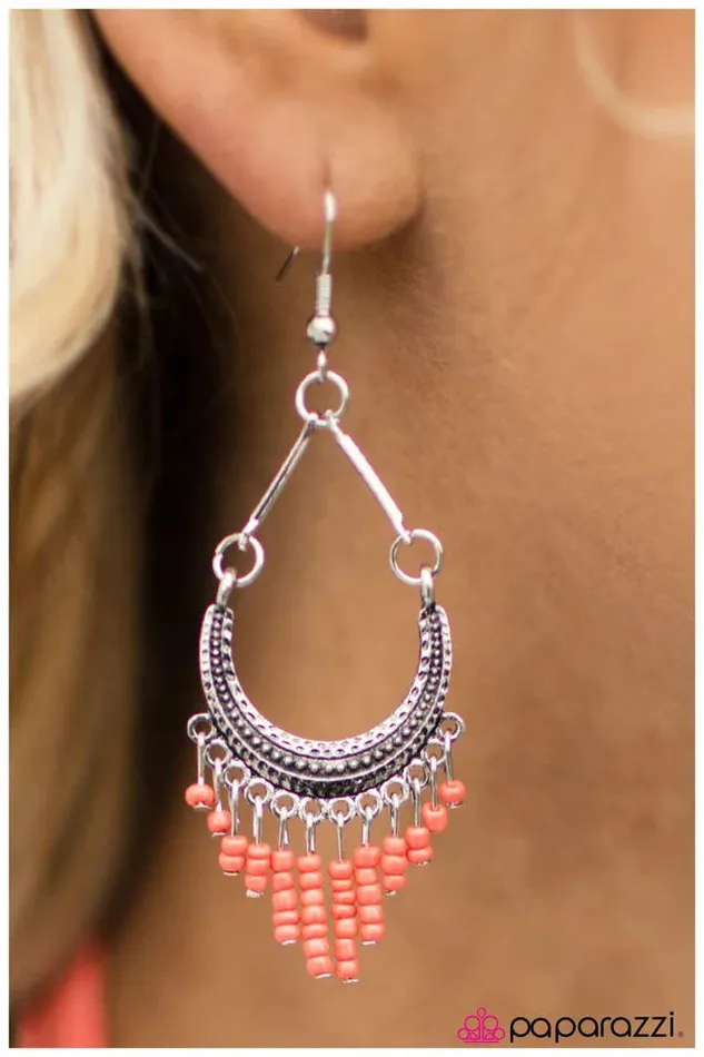 Earrings Paparazzi Jewelry Paparazzi Earring You Go Girl Orange