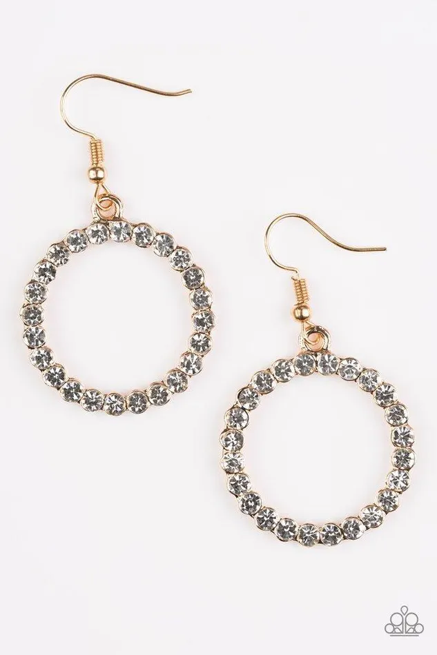 Earrings Paparazzi Jewelry Paparazzi Earrings Bubblicious Gold