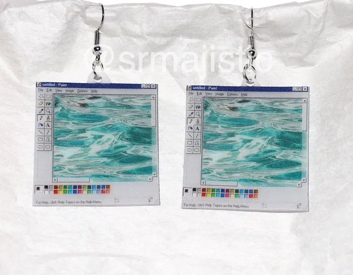 Earrings Sam Makes Things Microsoft Paint Aesthetic Vapor Wave Cute Handmade Earrings Earrings Sam Makes Things Microsoft Paint Aesthetic Vapor Wave Cute Handmade Earrings