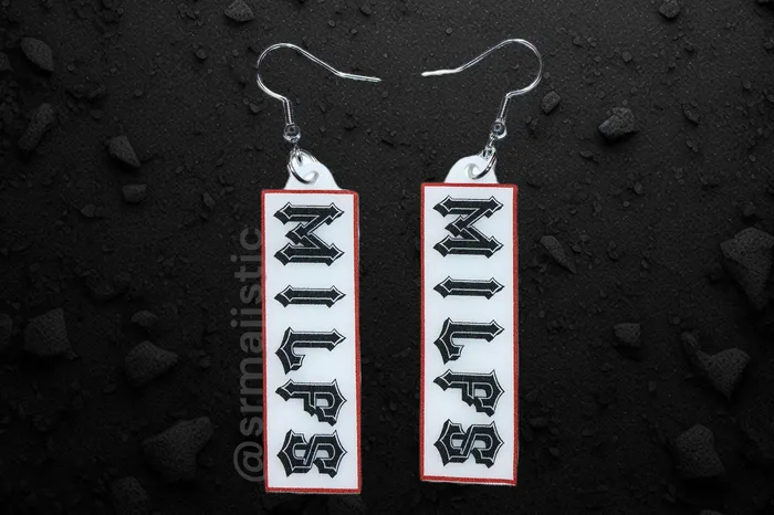 Earrings Sam Makes Things Stylized MILF Collection of Handmade Earrings