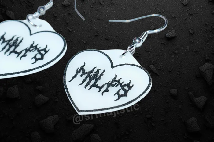 Earrings Sam Makes Things Stylized MILF Collection of Handmade Earrings