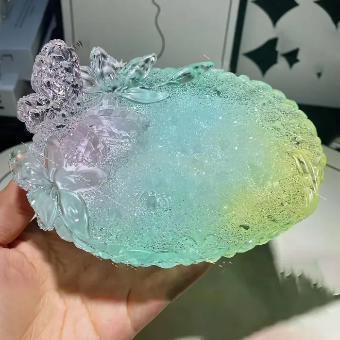 IntoResin Earrings Handmade Diamond Butterfly Flower Tray Resin Mold
