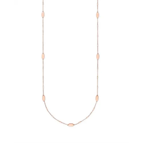 Kendra Scott Franklin Necklace in Rose Gold Kendra Scott Necklaces