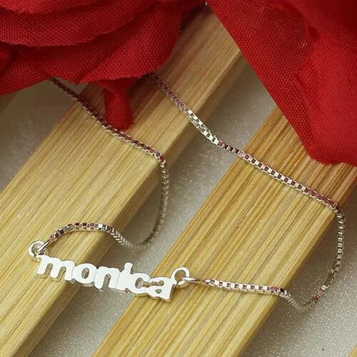 Necklaces Belbren Dainty Name Necklace Minimalist Tiny Necklace Personalized Gift Gold Name Necklace
