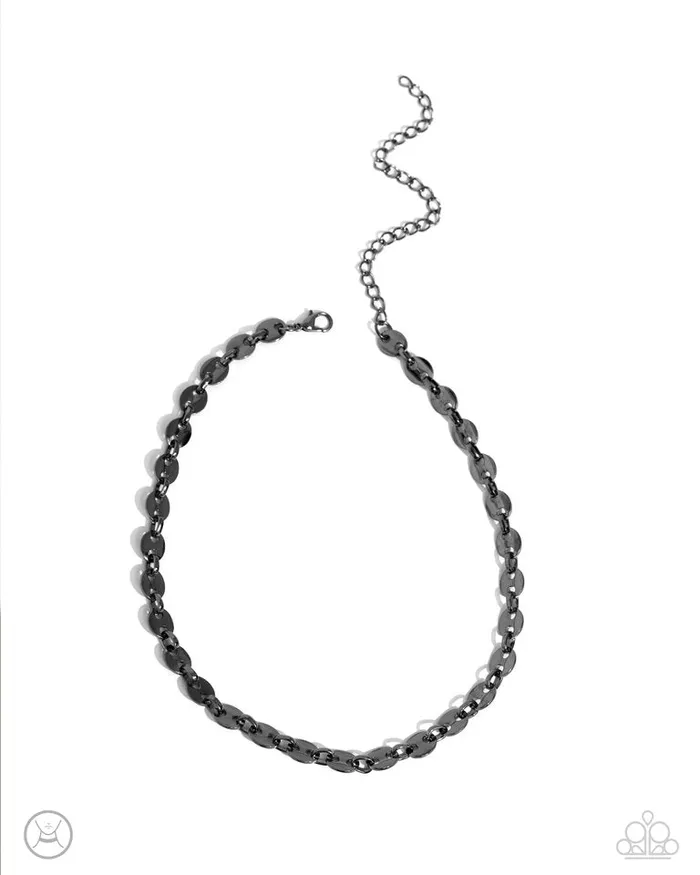Necklaces Paparazzi Jewelry Paparazzi Necklace Abstract Advocate Black Necklaces Paparazzi Jewelry Paparazzi Necklace Abstract Advocate Black