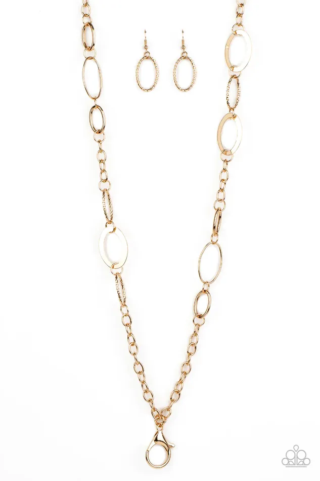 Necklaces Paparazzi Jewelry Paparazzi Necklace Casually Connected Gold