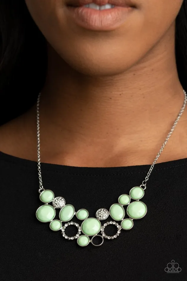 Necklaces Paparazzi Jewelry Paparazzi Necklace Extra Eloquent Green