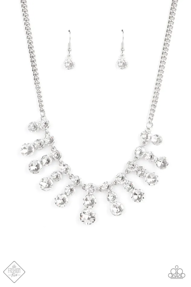 Necklaces Paparazzi Jewelry Paparazzi Necklace Fashion Fix Feb 2021 Celebrity Couture White Necklaces Paparazzi Jewelry Paparazzi Necklace Fashion Fix Feb 2021 Celebrity Couture White