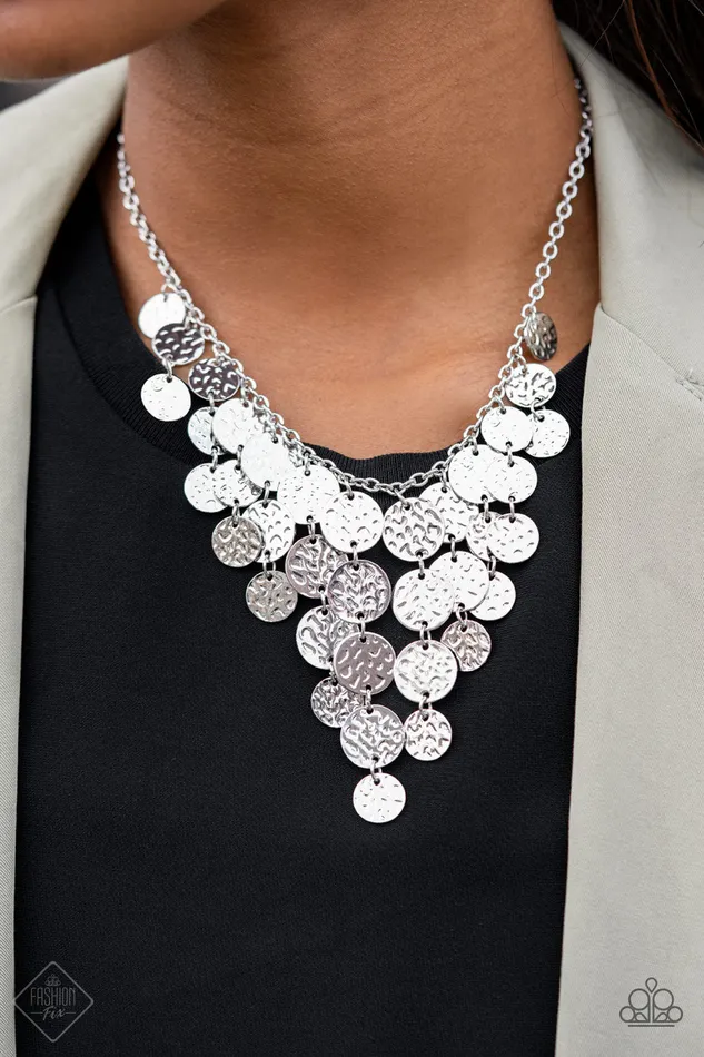 Necklaces Paparazzi Jewelry Paparazzi Necklace Fashion Fix Feb 2021 Spotlight Ready Silver