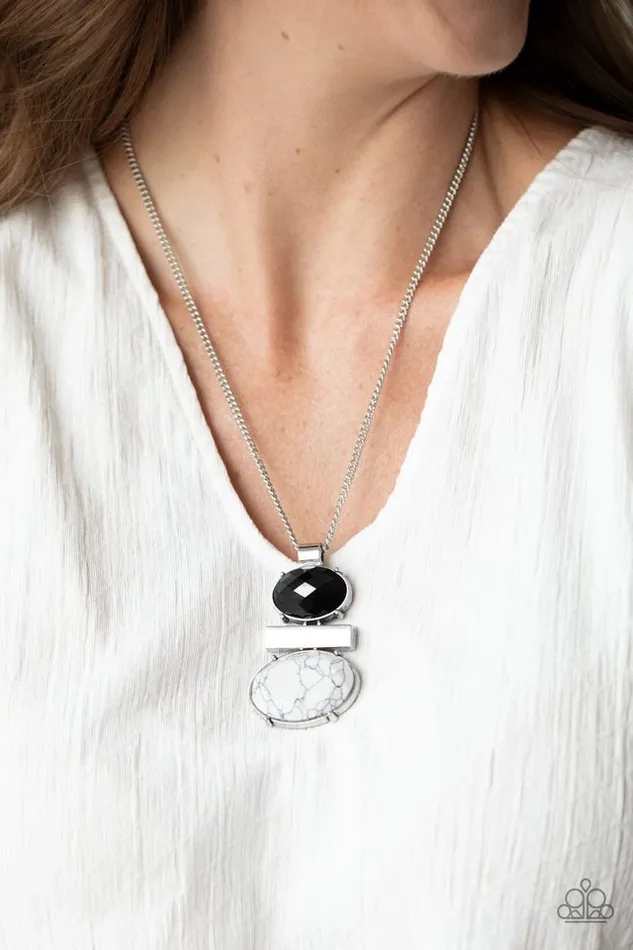 Necklaces Paparazzi Jewelry Paparazzi Necklace Finding Balance Black