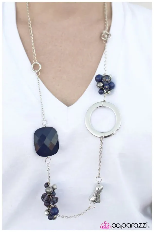 Necklaces Paparazzi Jewelry Paparazzi Necklace I Cannot Deny Blue
