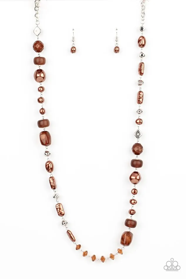 Necklaces Paparazzi Jewelry Paparazzi Necklace Juicy Gossip Brown Necklaces Paparazzi Jewelry Paparazzi Necklace Juicy Gossip Brown