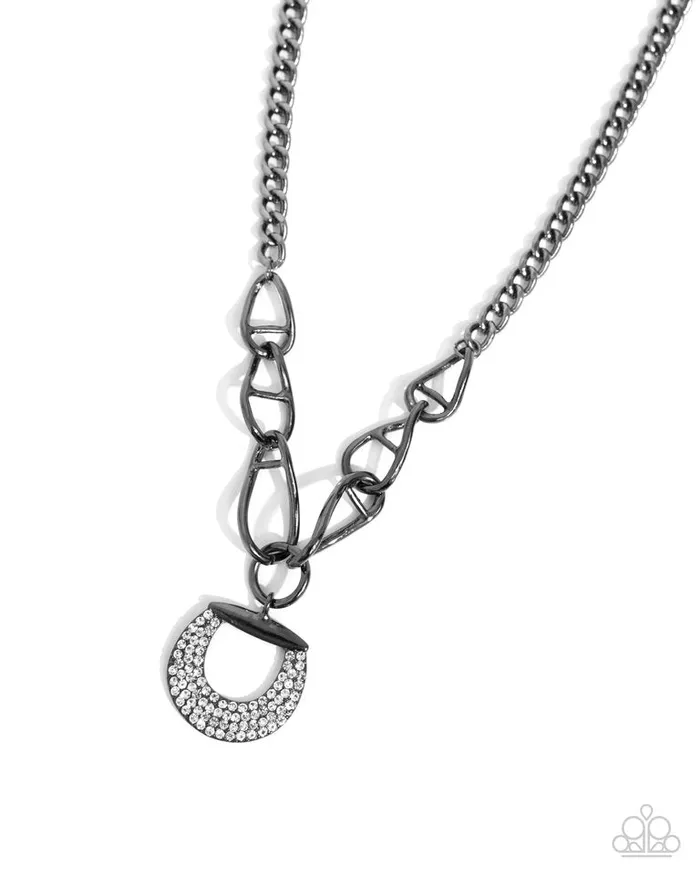 Necklaces Paparazzi Jewelry Paparazzi Necklace Linked Leader Black Necklaces Paparazzi Jewelry Paparazzi Necklace Linked Leader Black