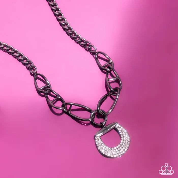 Necklaces Paparazzi Jewelry Paparazzi Necklace Linked Leader Black Necklaces Paparazzi Jewelry Paparazzi Necklace Linked Leader Black