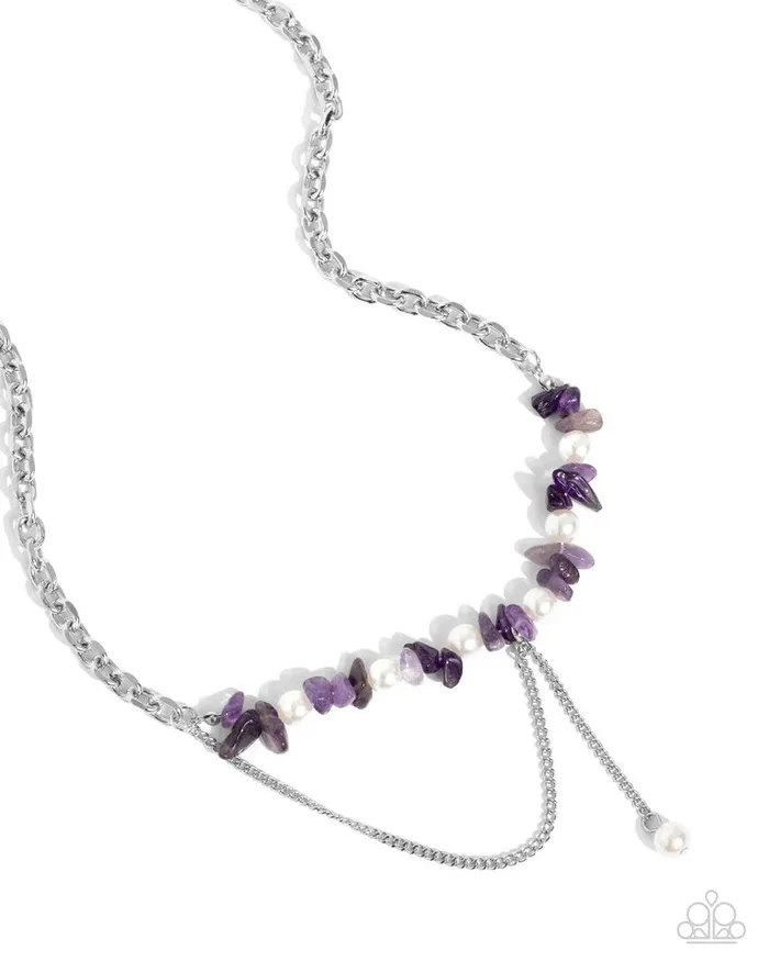 Necklaces Paparazzi Jewelry Paparazzi Necklace Nostalgically Noble Purple Necklaces Paparazzi Jewelry Paparazzi Necklace Nostalgically Noble Purple