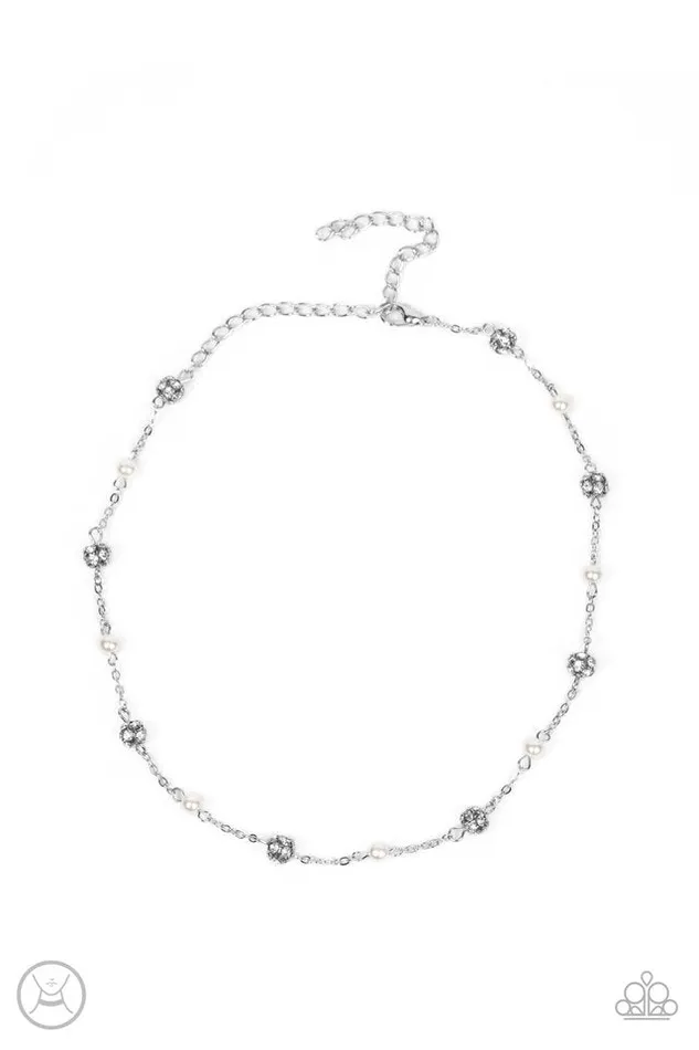 Necklaces Paparazzi Jewelry Paparazzi Necklace Rumored Romance White Necklaces Paparazzi Jewelry Paparazzi Necklace Rumored Romance White