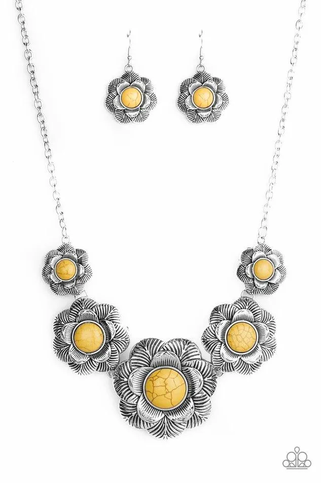 Necklaces Paparazzi Jewelry Paparazzi Necklace Santa Fe Hills Yellow