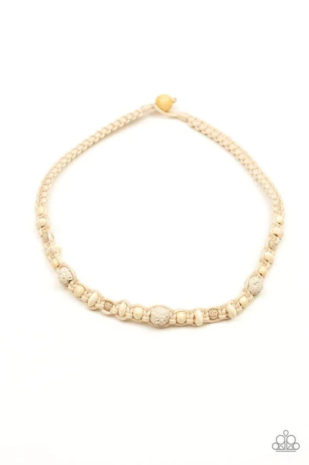 Necklaces Paparazzi Jewelry Paparazzi Necklace Shark Baiter White