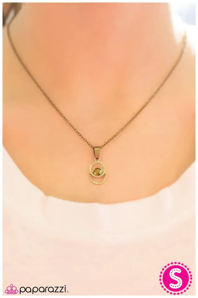 Necklaces Paparazzi Jewelry Paparazzi Necklace Shes A Lady Brass