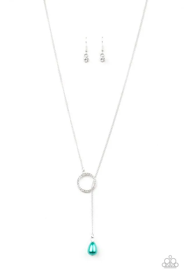 Necklaces Paparazzi Jewelry Paparazzi Necklace Social Luster Green