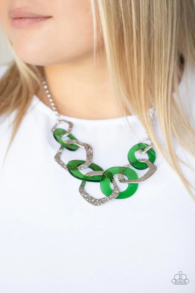Necklaces Paparazzi Jewelry Paparazzi Necklace Urban Circus Green
