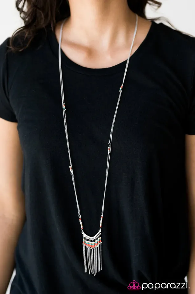Necklaces Paparazzi Jewelry Paparazzi Necklace Wild Winds Multi