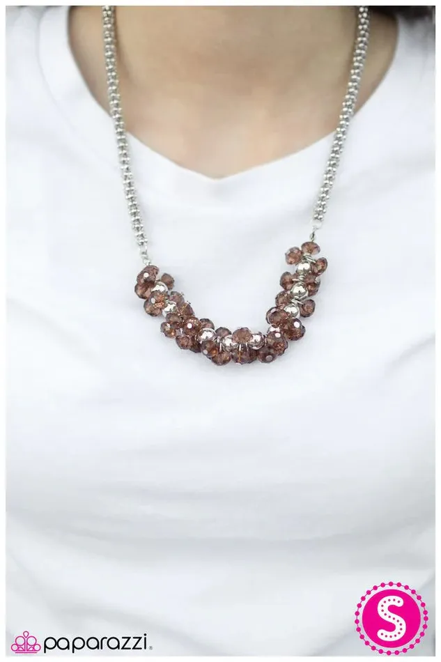 Necklaces Paparazzi Necklace Dont Make Me Blush Brown Paparazzi Jewelry
